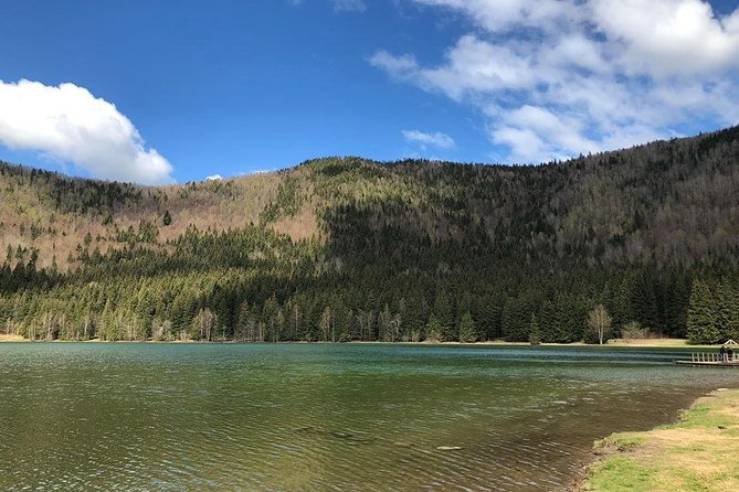 Small-group day trip to the unique volcanic lake in Eastern Europe - Balvanyos, the Stinky Caves, and Bird Cemetery