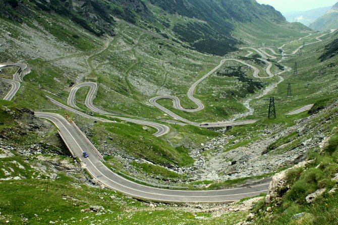 Small group max 7, Transfăgărășan the Top Gear Road - Poenari Fortress: Dracula without the stair climb