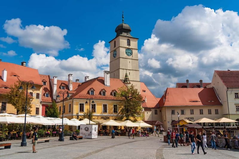 Tour of Sibiu - Church in Cristian - Village of Sibiel - Sibiu’s old town, walls, and three main squares