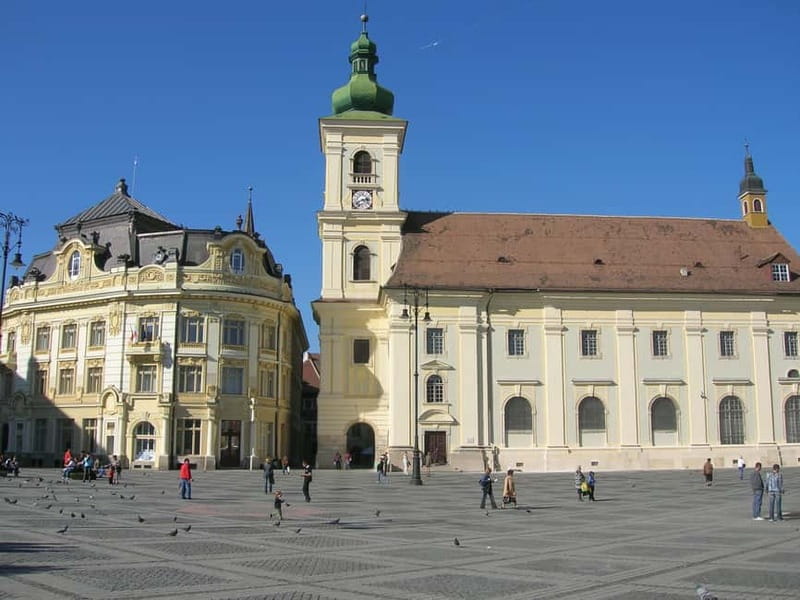 Tour of Sibiu - Church in Cristian - Village of Sibiel - An early start and a long ride to Sibiu