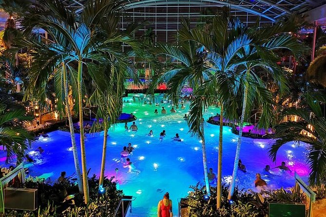 Transfer and Full Access All Day at Therme Spa Bucharest - Food, drinks, treatments, and the wristband bill