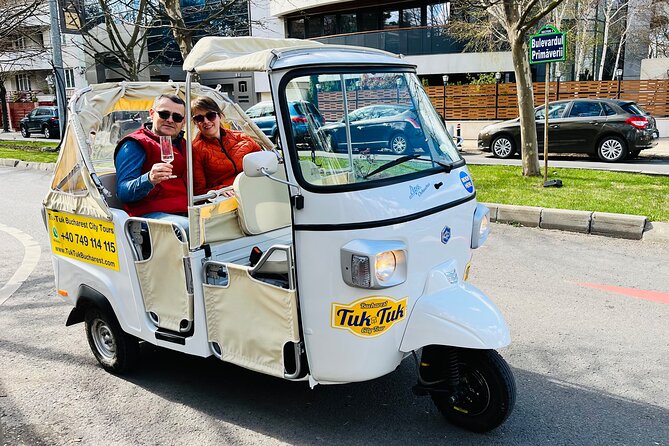 Tuk Tuk Bucharest Romantic Tour with miniBAR - Why a tuk-tuk works well in Bucharest