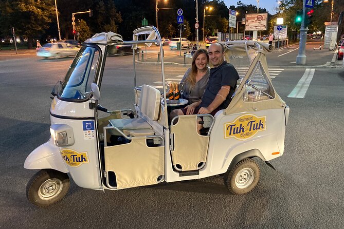 Tuk Tuk Bucharest Romantic Tour with miniBAR - A slow ride through exclusive Dorobanți