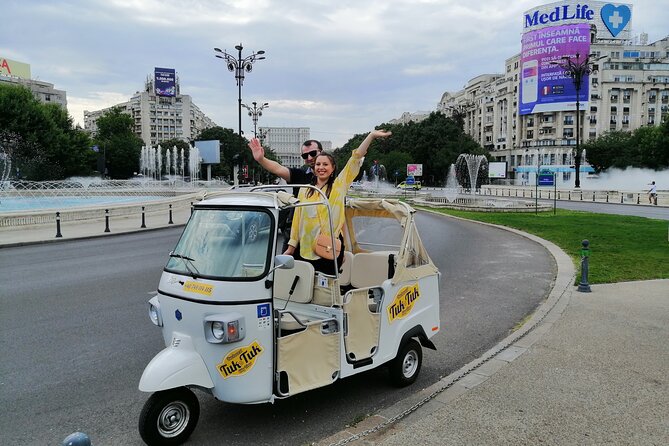 Tuk Tuk Bucharest Tour - Unique Experience in town! - Triumph Arch and Bucharest’s national symbols