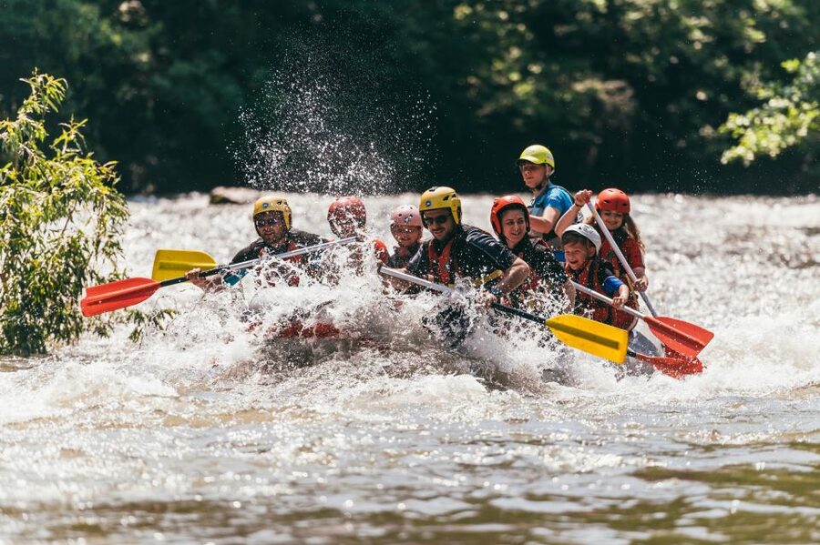 Vadu Crisului: Rafting or Kayaking trip on Crisul Repede - The 15-minute break and return to base