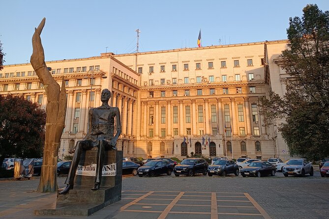 Walking Tour- Delightful Bucharest (Highlights, Stories, Sights) - The National Military Club and the city’s power symbols